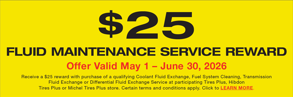 2026 May/June Fluid Service Maintenance Tires Plus