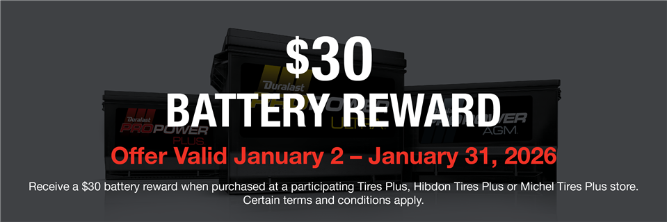 2026 January Battery Tires Plus